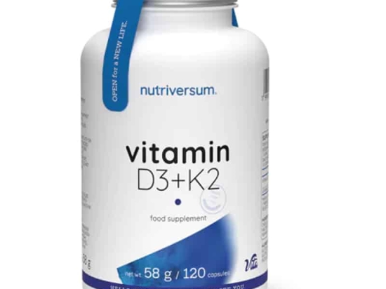 Vitamine D3 & K2 Nutriversum